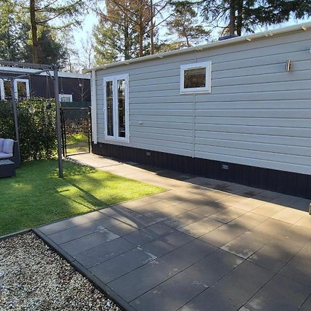 Het Veluwse Boshuisje Knus Chalet Met Omheinde Tuin Op De Veluwe Hoenderloo Exteriér fotografie
