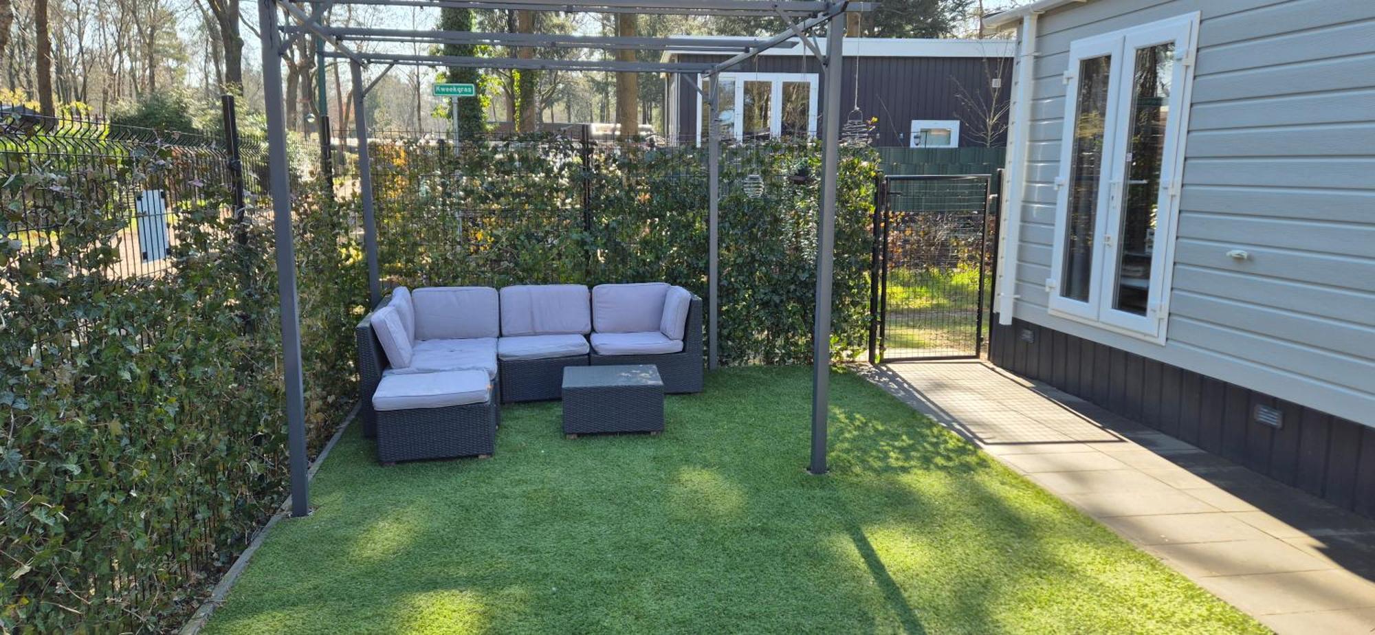 Het Veluwse Boshuisje Knus Chalet Met Omheinde Tuin Op De Veluwe Hoenderloo Exteriér fotografie