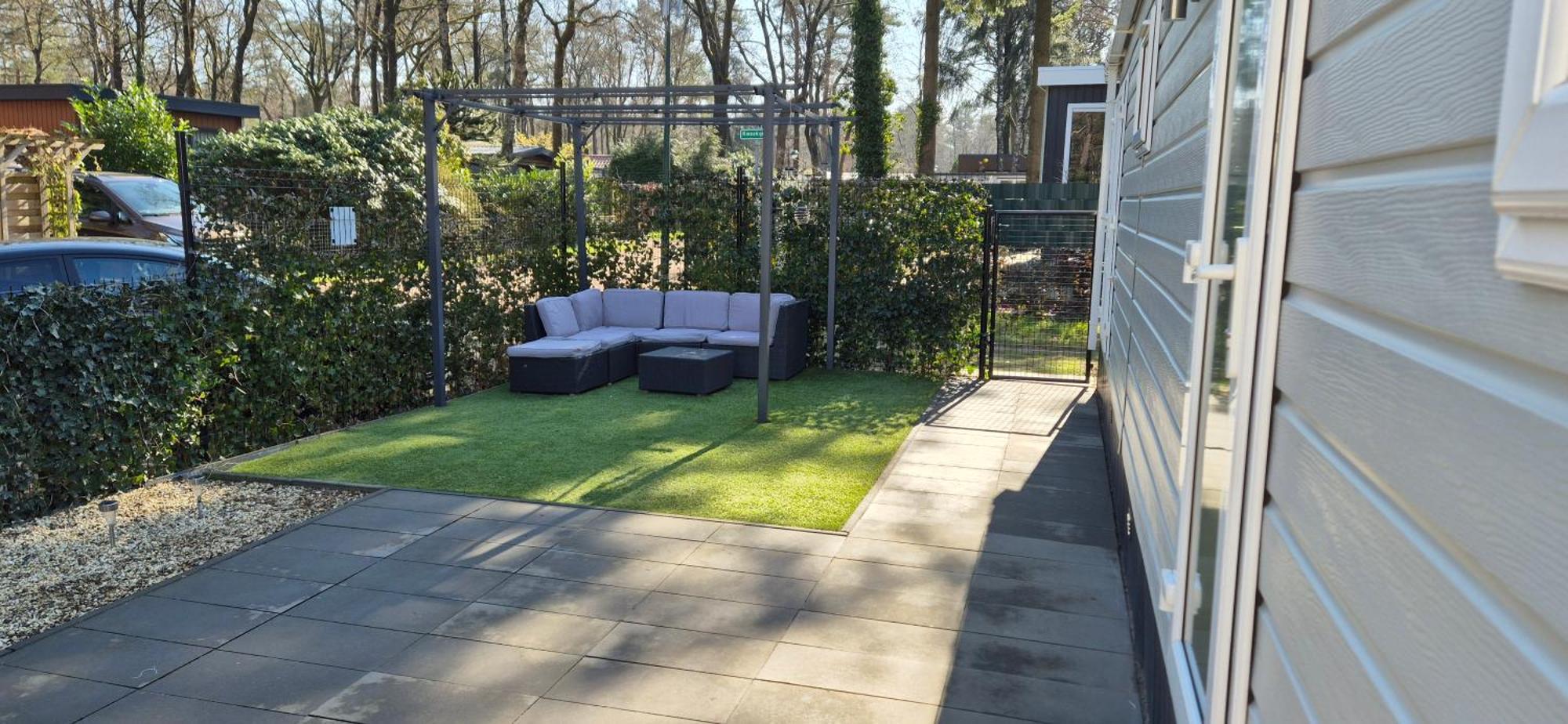 Het Veluwse Boshuisje Knus Chalet Met Omheinde Tuin Op De Veluwe Hoenderloo Exteriér fotografie